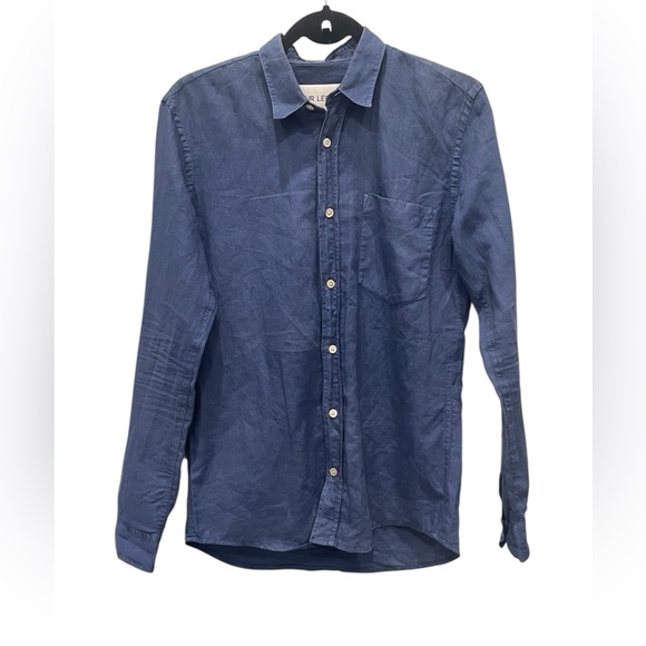 Our Legacy Oxford Shirt Mens Size 46 Blue Cotton - Picture 1 of 8